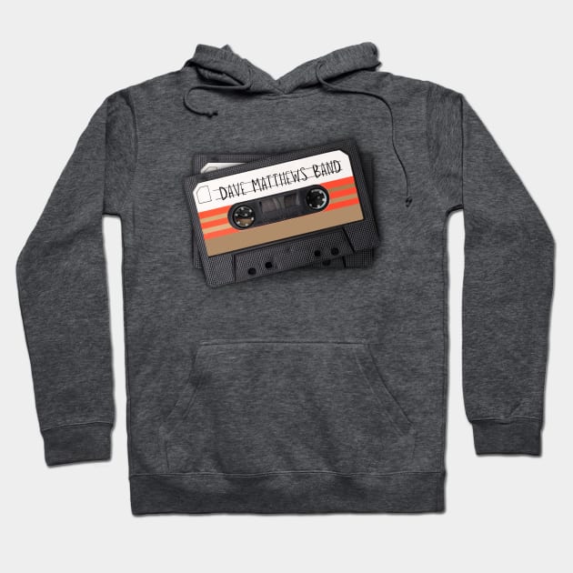 Dave Matthews Band Cassette Hoodie by AwkwardTurtle